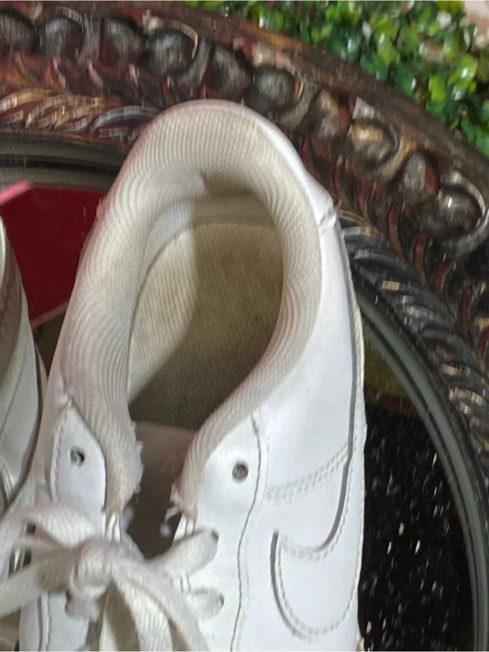 Nike White Kids' Air Force 1 Low Sneakers